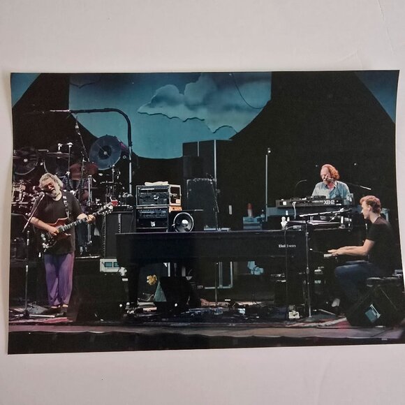 Grateful Dead Concert Photograph Licensed Rob Cohn Dead Images 8"x10" Band Perfo - Picture 13 of 14